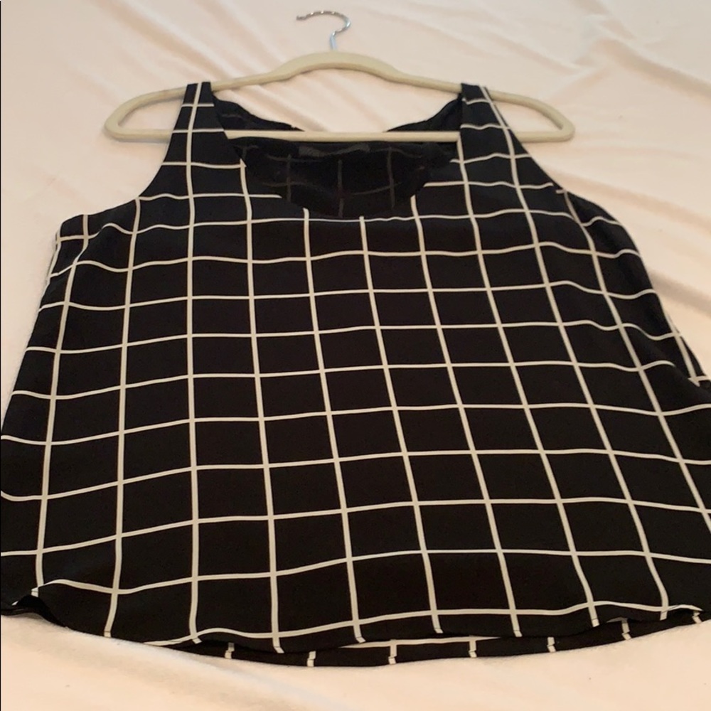 Checkered blouse - Picture 3 of 3